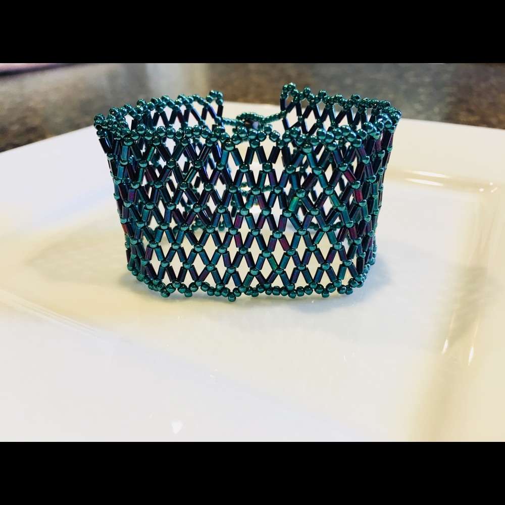 Mermaid Netted Cuff Bracelet | Jewels by Jessica